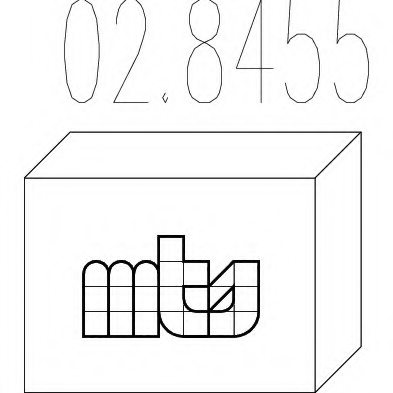 MTS 02.8455 Mounting Kit, silencer